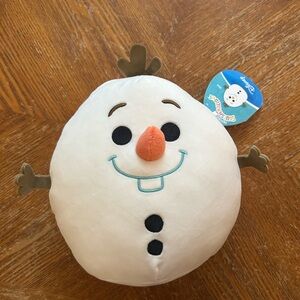 Disney Olaf White and Black Plush Toy